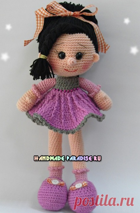 Амигуруми куколка Candy Doll крючком. Автор amigurumi askina