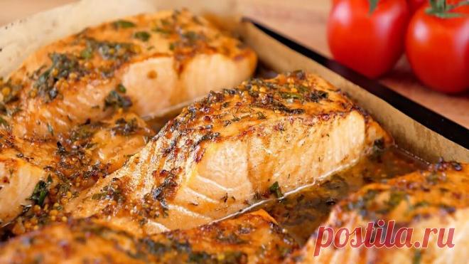 🐟 Горячее блюдо из рыбы за 15 минут! Запеченный лосось на праздничный стол!🎄