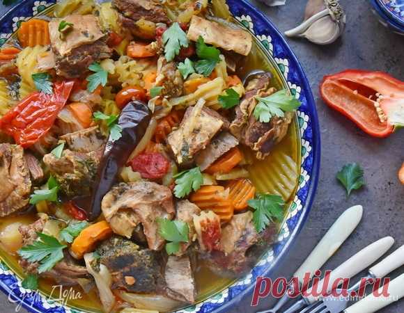 Как приготовить Хашлама в мультиварке Пошаговый рецепт с ингредиентами и фото