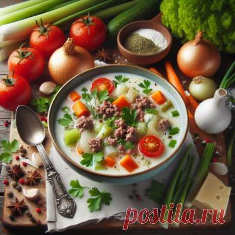 Чизбургер суп — Пошаговый рецепт приготовления 2024 | Простые и вкусные домашние рецепты
