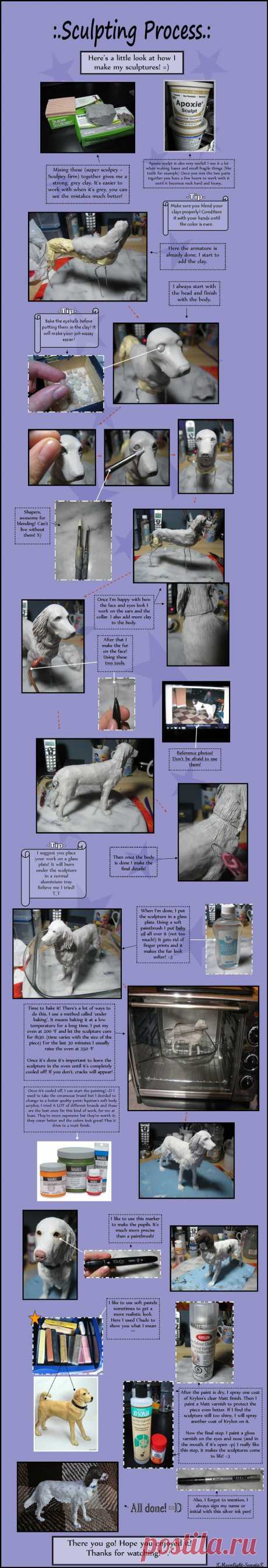 :. Sculpting Process .: by XPantherArtX on DeviantArt