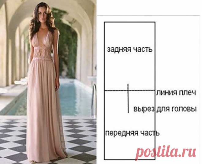 Модели платьев с выкройками