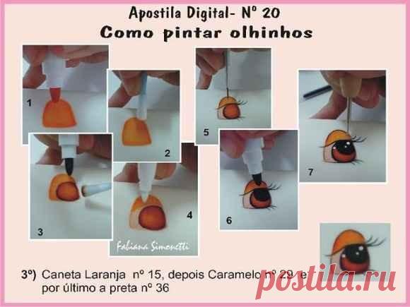 Ох, уж эти глазки! или Как Лена-Селения расписывает личики куклам - pawys Jimdo-Page!