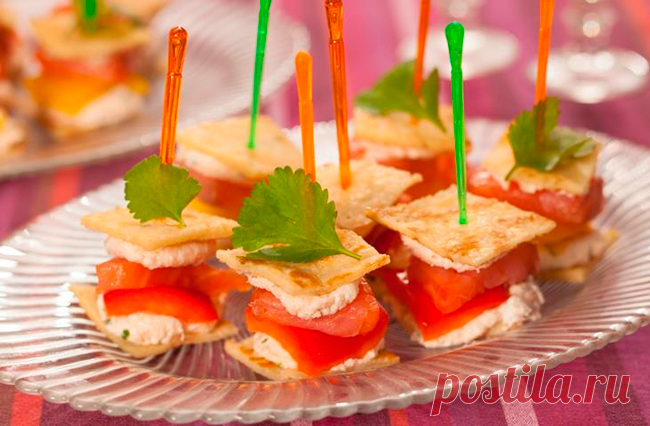 Рецепты канапе с фото: простые и вкусные на шпажках, в домашних условиях