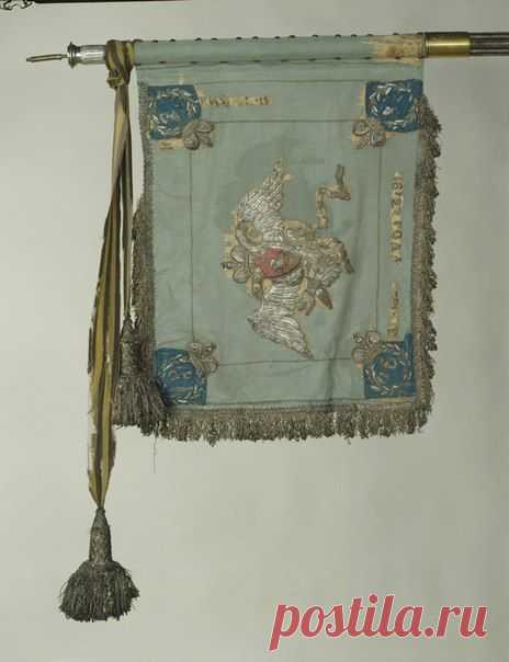 Георгиевский штандарт с Георгиевскими лентами лейб-гвардии Кирасирского Его Величеств / Историческая справка