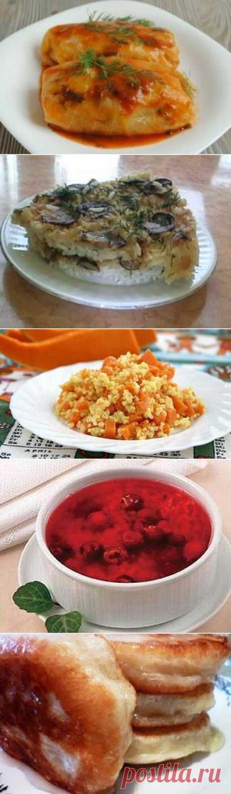 Вкусные блюда для Великого поста