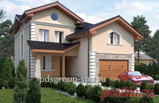 Дом 17,22x11,42м (общая площадь 233,5м2 + террасы 17,8м2) - 3 895 000 рублей (в стоимость входит: фундамент - плита 300мм + ростверк, стены - газобетон 375 мм, внутренние несущие 250 мм, монолитные перемычки и армопояса, монолитное перекрытие над первым этажом, деревянные балки перекрытия над вторым этажом, вентканалы Шидель, кровля с покрытием металлочерепицей черепицей, без окон). Работа с материалом и транспортом. #строительстводома#строительство#строительстводомов #стр...
