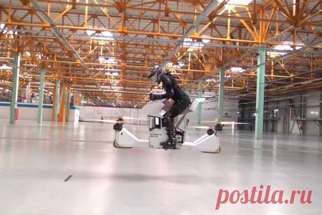 Scorpion 3 — электрический ховербайк из России 
Российский стартап Hoversur продемонстрировал испытания нового отечественного летающего мотоцикла Scorpion 3. Электрический пилотируемый (есть ручное и автоматизированное управление) ховербайк, предс…