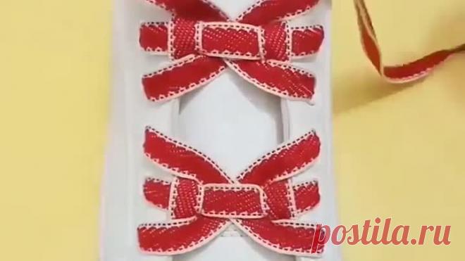 Красиво завязываем шнурки