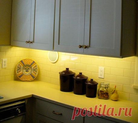 Светодиодное освещение кухни — Наши дома