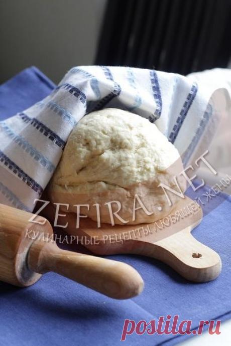 Тесто для пиццы на твороге