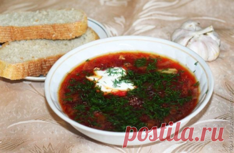 Борщ из сказки / Рецепты с фото