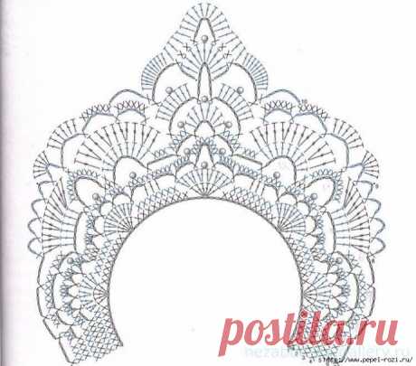 Детский кокошник - находка для новогодних праздников