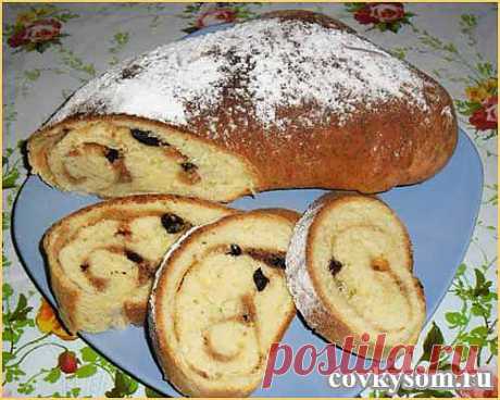 Рулет из творожного теста | Со вкусом