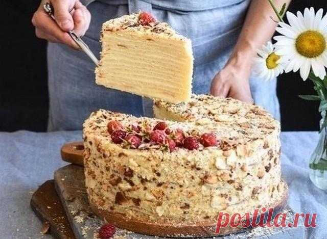 Самый вкусный творожный Наполеон — просто бомба!