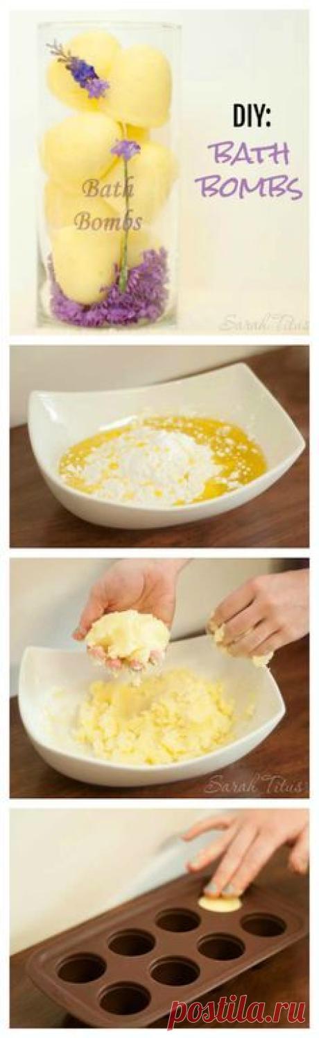 DIY Bath Fizzy Bombs