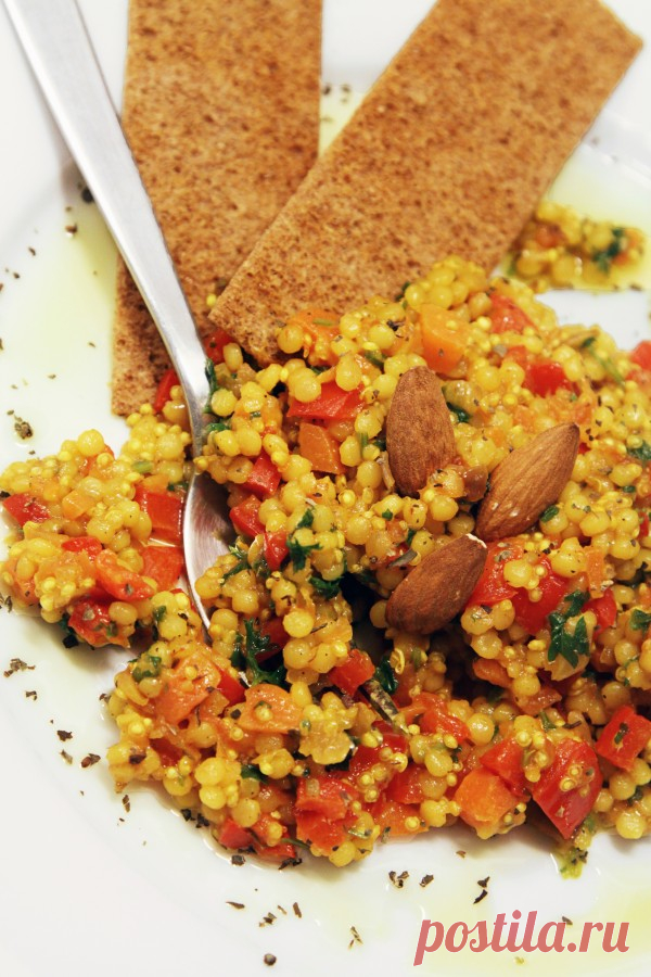 Кус-кус с овощами и петрушкой - Delicious. Without Shame.