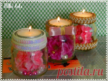 Красивые подсвечники.