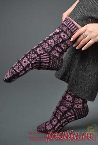 Вязаные носки «Санкухар» | ВЯЗАНЫЕ НОСКИ