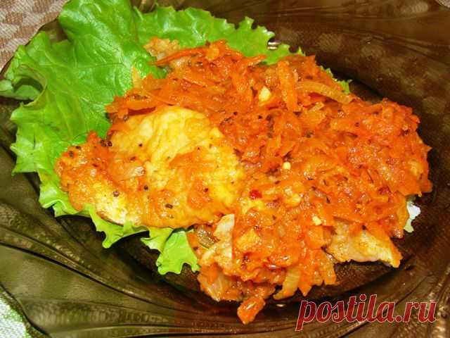 Хек под овощной шубой | БУДЕТ ВКУСНО!