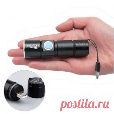 Карманный cветодиодный фонарик заряжающийся от USB | Алиэкспресс на русском. Обзоры товаров и отзывы. Хороший Алиэкспресс.