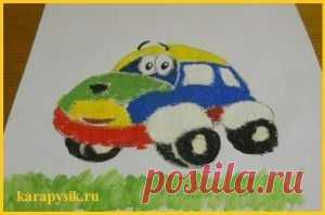 Поделки из крупы