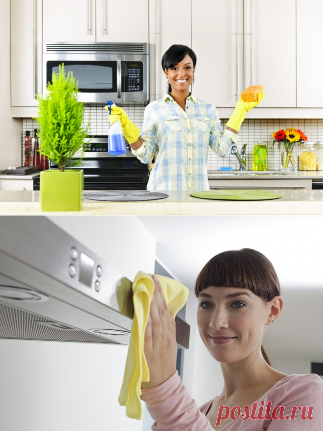 Как сделать уборку на кухне быстро и правильно?