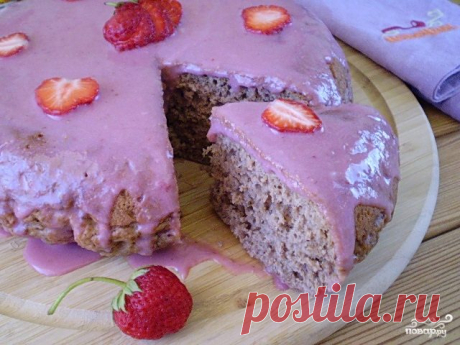 Клубничный бисквит - пошаговый рецепт с фото на Повар.ру
