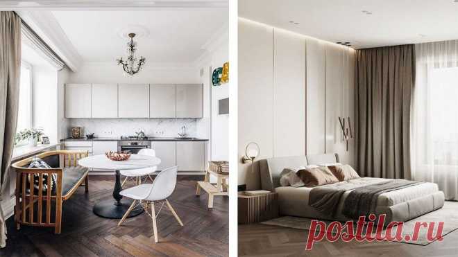 Как сочетать стены, пол и мебель в интерьере своей квартиры? 3 простых понятных приема оформления Как и с чем правильно сочетать цвета в мебели, стенах и отделке. Дизайн интерьера квартир.