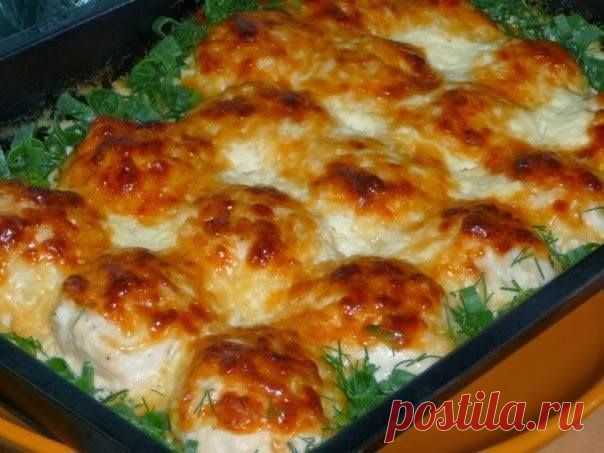КУРИНЫЕ ШАРИКИ В СЛИВОЧНОМ СОУСЕ!-