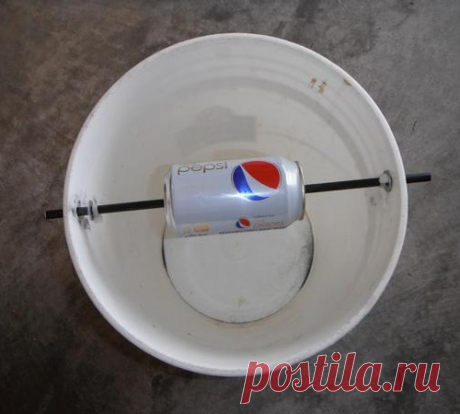 МЫШЕЛОВКА СВОИМИ РУКАМИ ИЗ ВЕДРА