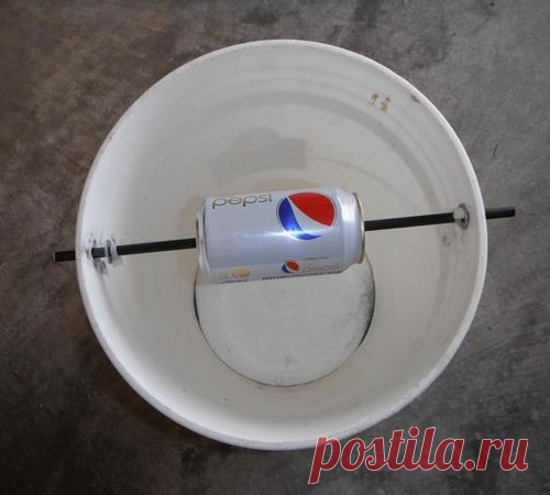 МЫШЕЛОВКА СВОИМИ РУКАМИ ИЗ ВЕДРА