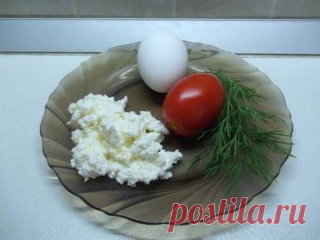 Омлет  с творогом / Простые рецепты