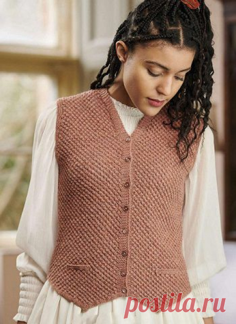 Вязаный жилет «Danbury» | DAMские PALьчики. ru
