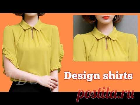 Cắt may Áo kiểu thời trang nhún cổ cực xinh |basic Sewing techniques |