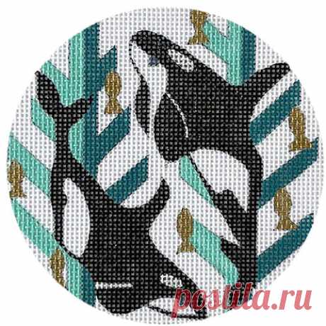Lienzos bordados pintados | Punto de aguja.com