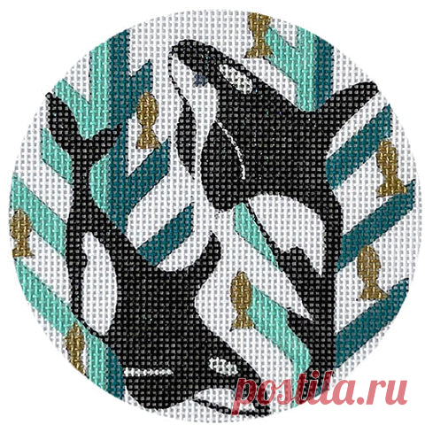 Lienzos bordados pintados | Punto de aguja.com