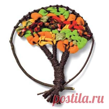 How to Weave an Autumn Tree | Crafts | Spoonful