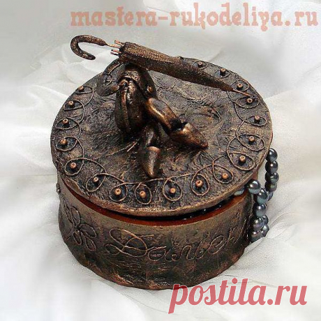 Мастер-класс по пейп-арту: Шкатулка &quot;Дамские штучки&quot;