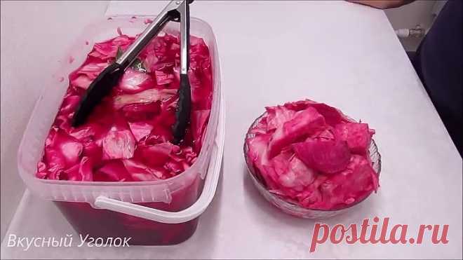 ОБАЛДЕННАЯ КАПУСТА С БУРЯКОМ!!! Хрустящая Пелюстка своими руками