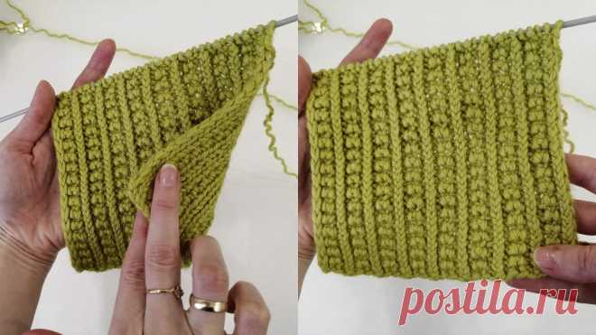 Необычная декоративная резинка спицами | Paradosik_Handmade Пульс Mail.ru Подробный мастер-класс, как связать красивую декоративную резинку спицами. Данная резинка является ложной, однако края её не загибаются, поэтому можно смело использовать этот вариант в качестве...
