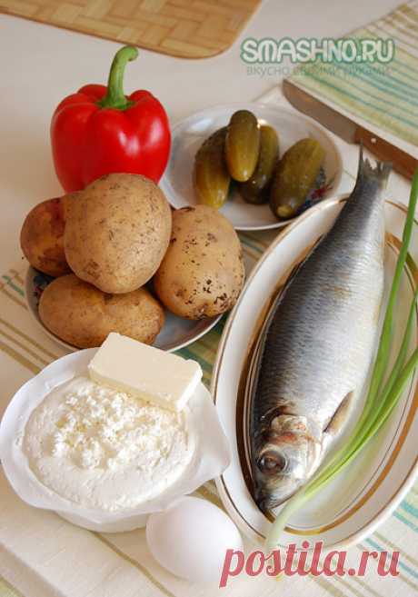 Оригинальная закуска в тарталетках. Картофельные корзинки.