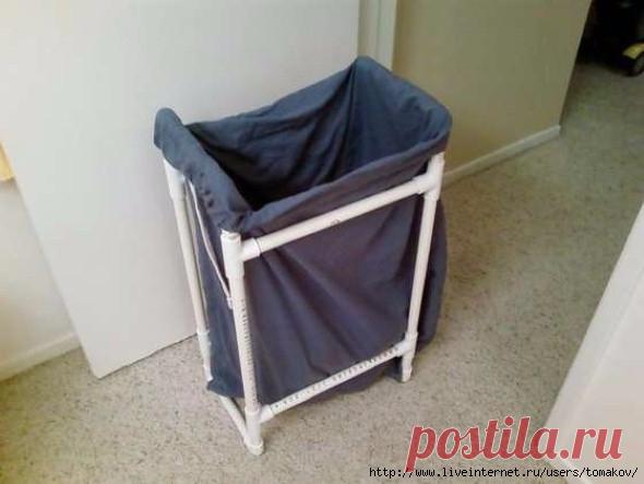 ЧТО МОЖНО СДЕЛАТЬ ИЗ ПЛАСТИКОВЫХ ТРУБ. ПОДБОРКА ПОЛЕЗНЫХ ИДЕЙ