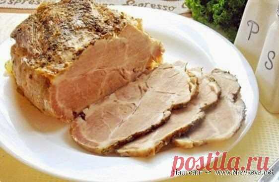 Вкусные рецепты: Буженина в рукаве