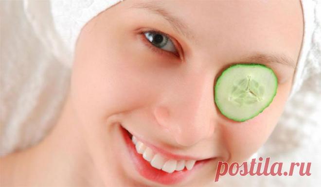 Уход за кожей век.