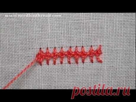 Knotted Pearl Stitch