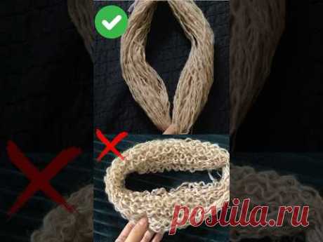 КАК ВЫПРЯМИТЬ любую ПРЯЖУ