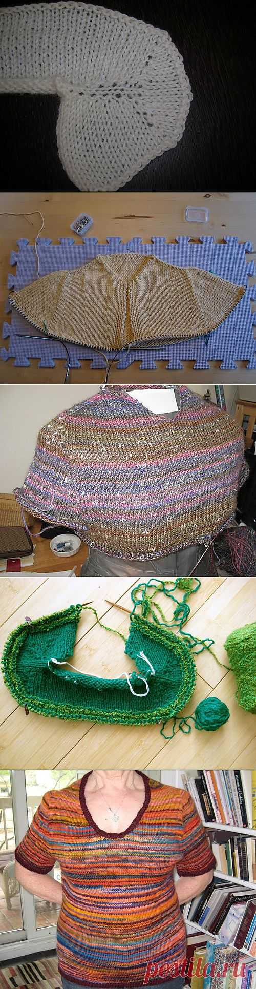 Метод Contiguous Set-In Sleeves (иммитация вшивного ракава).