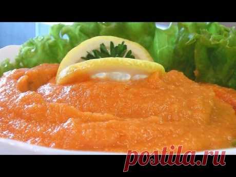 Икра из кабачков с помидорами. Очень вкусно!