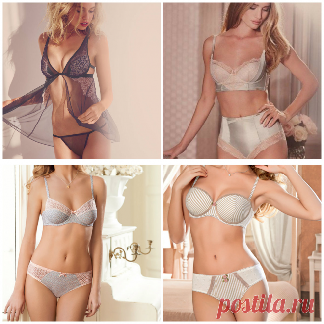 Ropa interior 2018; recientes tendencias de ropa interior femenina